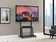 Heavy Duty Multifunctional TV stand with Wheels 32-86"