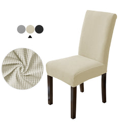 4PCs Waterproof Dinning Chair Covers White