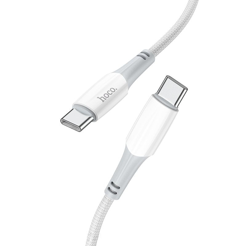Hoco X70 USB-C to USB-C 60W Charging Cable - White