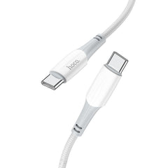 hoco. X70 Type-C to Type-C Vanco 60W Charging Cable White