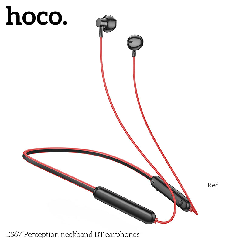 hoco. ES67 YUE SEE Neck-Mount Bluetooth Headset Black