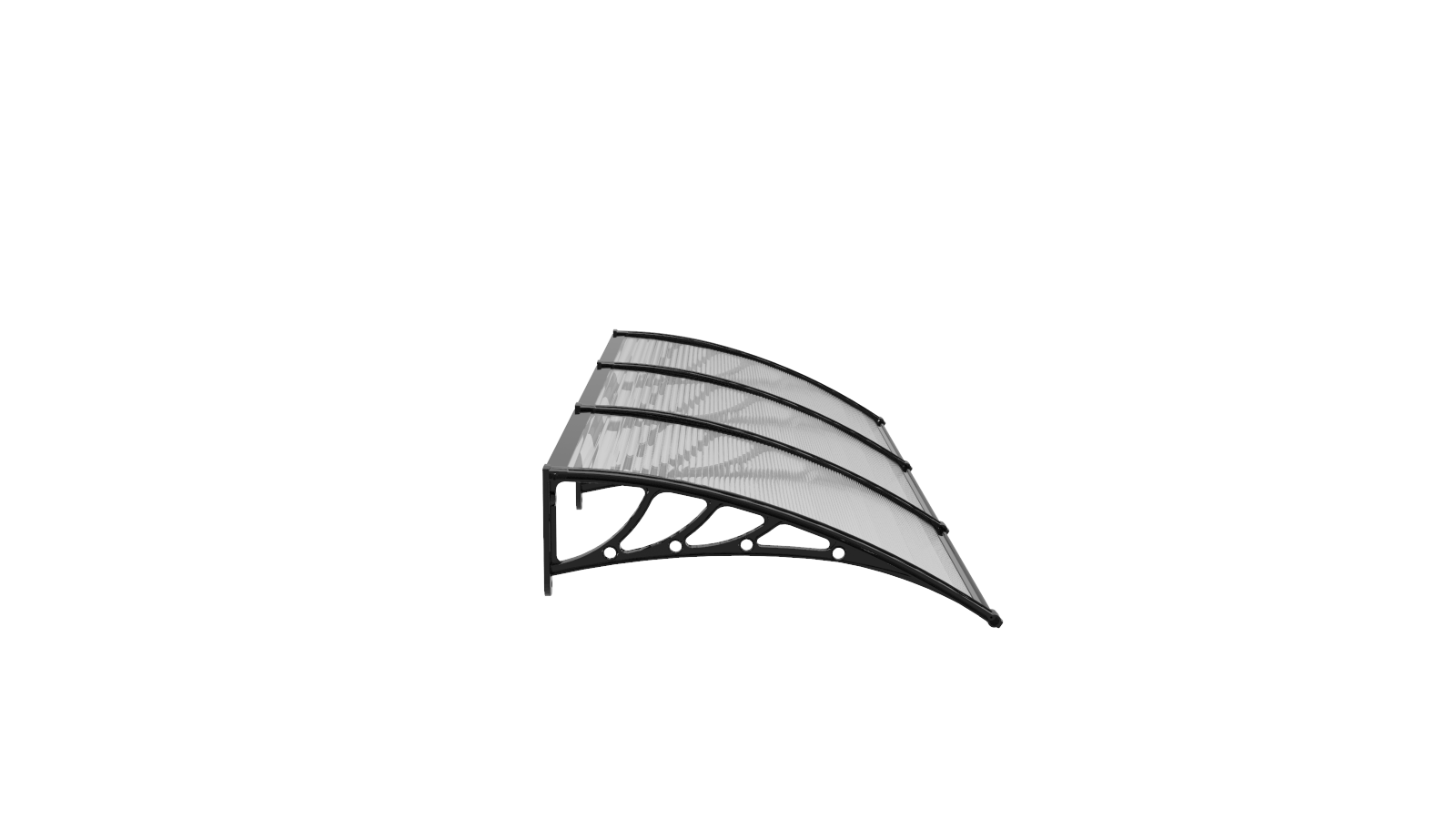 Industrial-level Window Canopy Awning 3M x 1M