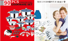 90 PIECES KITCHENWARE SET