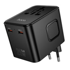 hoco. USB-C PD 25W Global Universal Travel Adapter Charger AC31