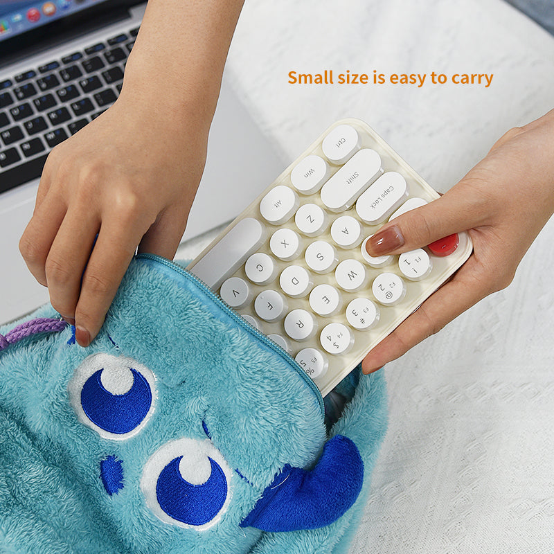 MOFII Wireless Keyboard and Mouse Set - off-white