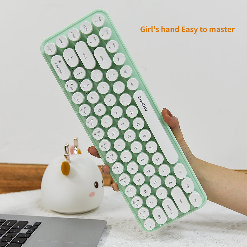 MOFII Wireless Keyboard and Mouse Set - Green