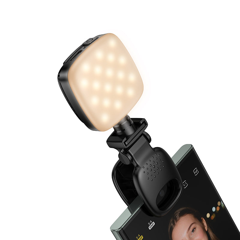 hoco. Portable Mini LED Fill Light 2700K-6500K Adjustable Color Temperature K28