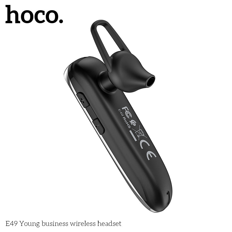 hoco. E49 Easy Song Business Bluetooth Headset Black