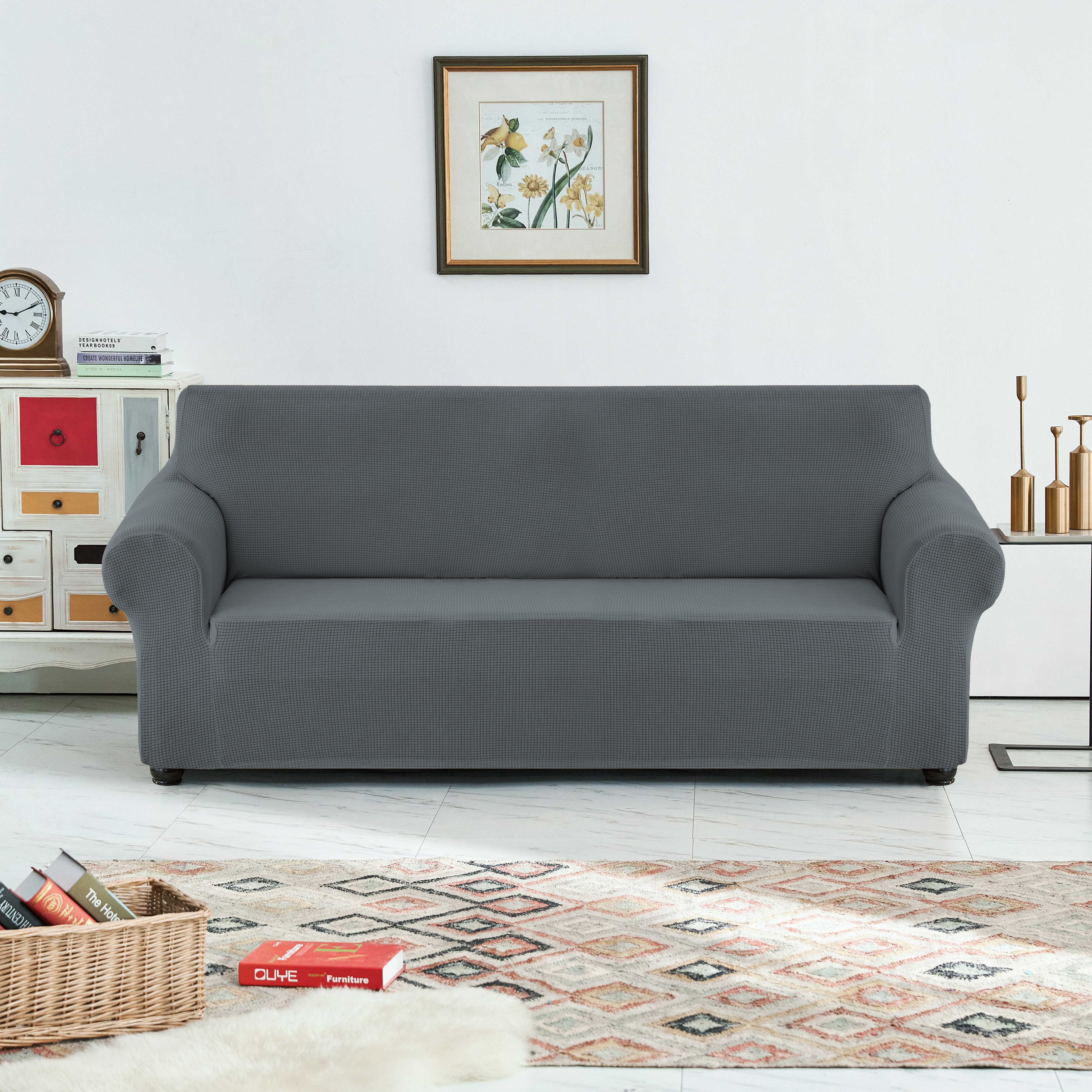 Galaxy Waterproof Sofa Couch Cover Grey