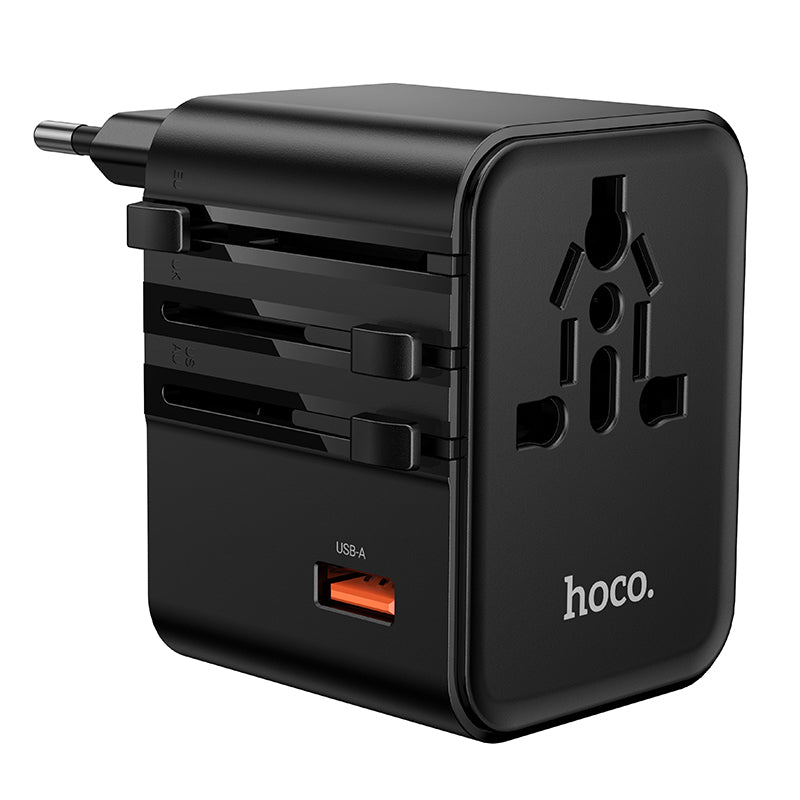 hoco. USB-C PD 25W Global Universal Travel Adapter Charger AC31