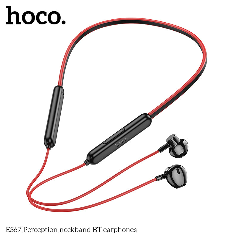 hoco. ES67 YUE SEE Neck-Mount Bluetooth Headset Black