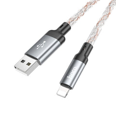 hoco. U112 iPhone Charging Cable Gray