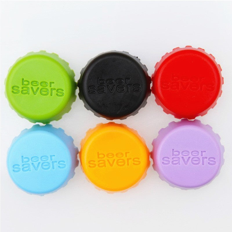 6PCs Beer Saver Reusable Bottle Caps