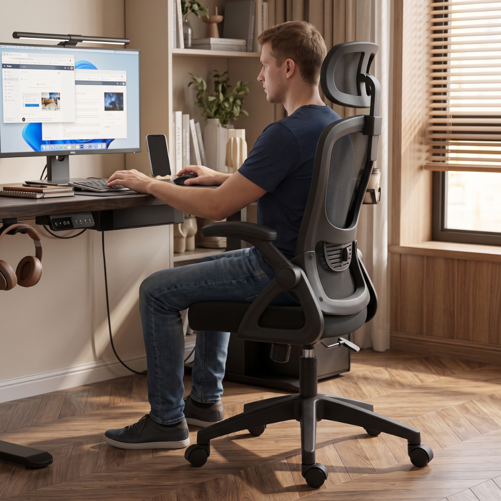 Ergonomic Gaming Chair O88 - Black