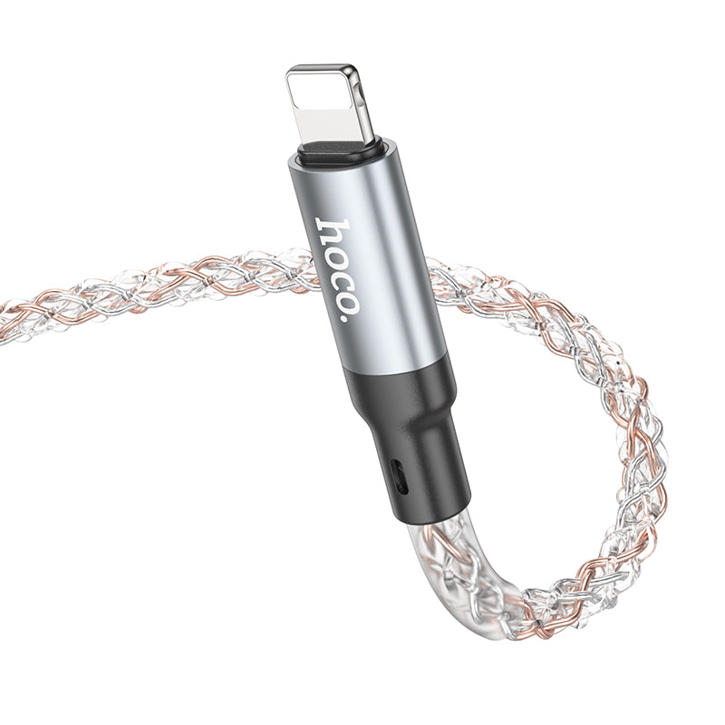 Hoco. U112 LED Shine USB to Lightning iPhone Charging Cable