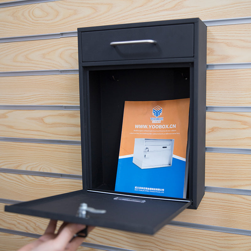 Wall Mounted Vertical Mailbox with Handle