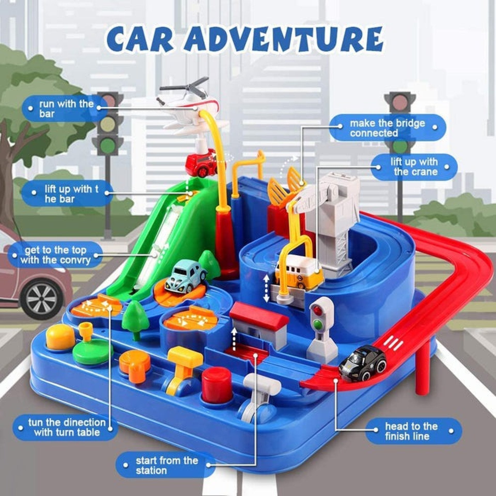 Interactive Car Adventure Toys