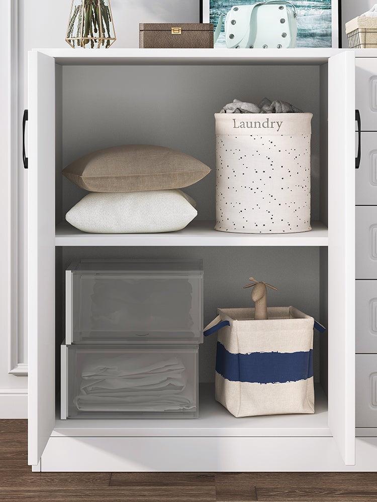 Shoe Cabinet, Bathroom Storage with Drawers