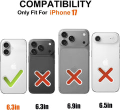 Shockproof TPU Corner Protector Clear Case for iPhone 17 Case