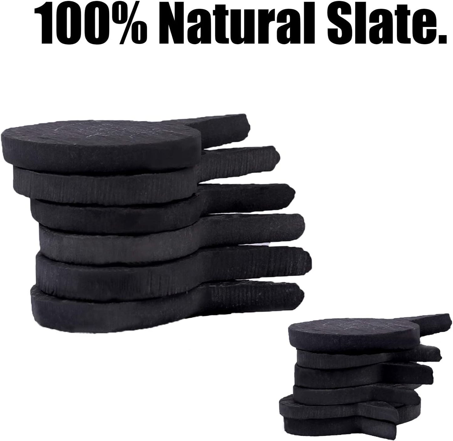 Slate Stone Cheese Markers