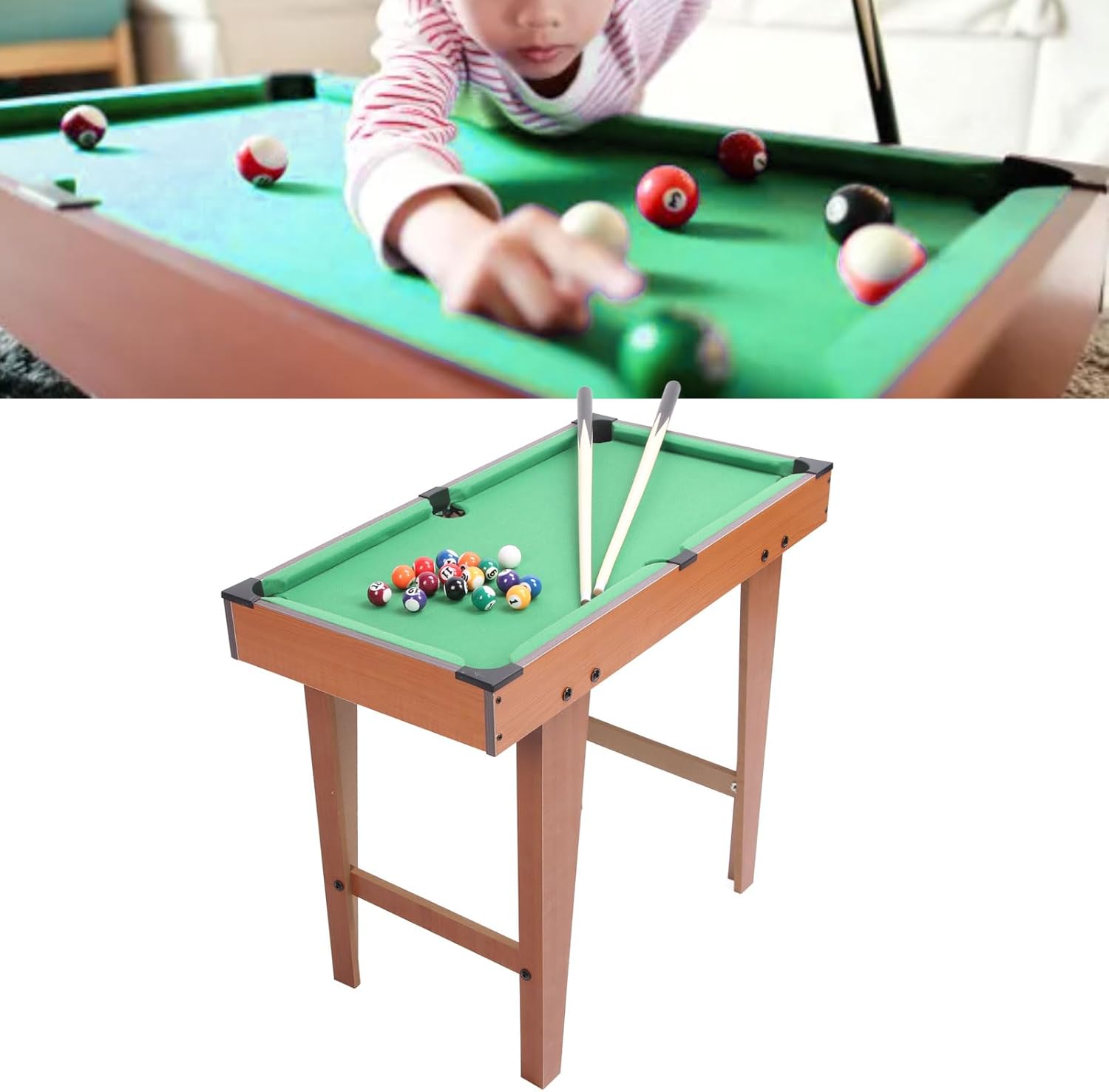 Kids Mini Snooker Pool Table Toys