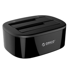 ORICO 6228US3 Dual Bay HDD Docking Station with Offline Clone SATA to USB 3.0 for 2.5 / 3.5'' SSD HDD Enclosure