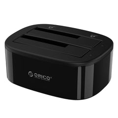 ORICO 6228US3 Dual Bay HDD Docking Station with Offline Clone SATA to USB 3.0 for 2.5 / 3.5'' SSD HDD Enclosure