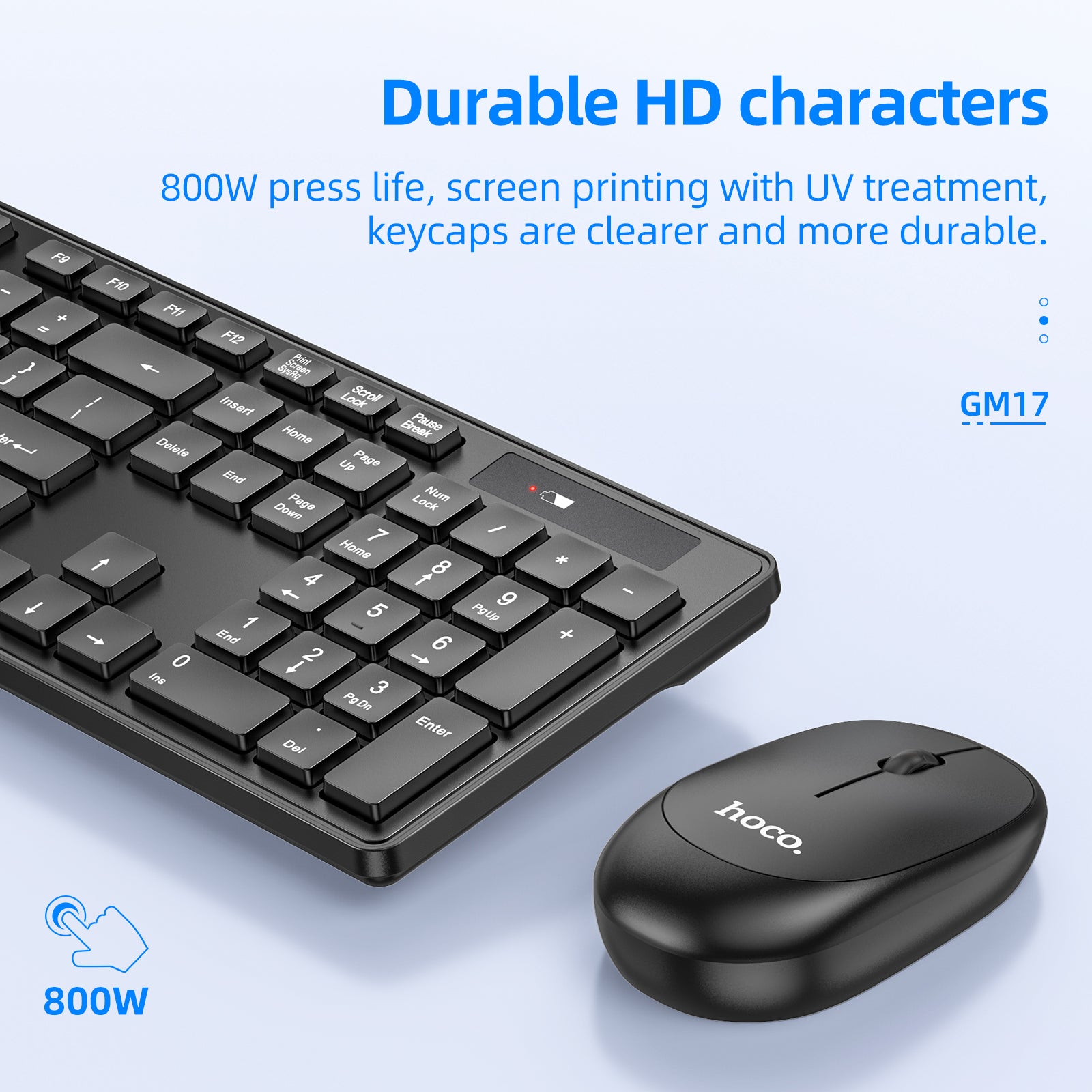 Hoco Wireless Business Keyboard and Mouse Combo GM17