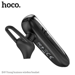 hoco. E49 Easy Song Business Bluetooth Headset Black