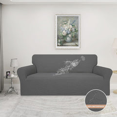 Galaxy Waterproof Sofa Couch Cover Grey