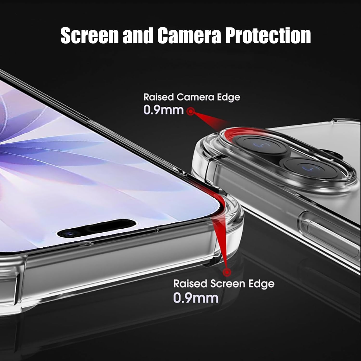 Shockproof TPU Corner Protector Clear Case for iPhone 17 Case