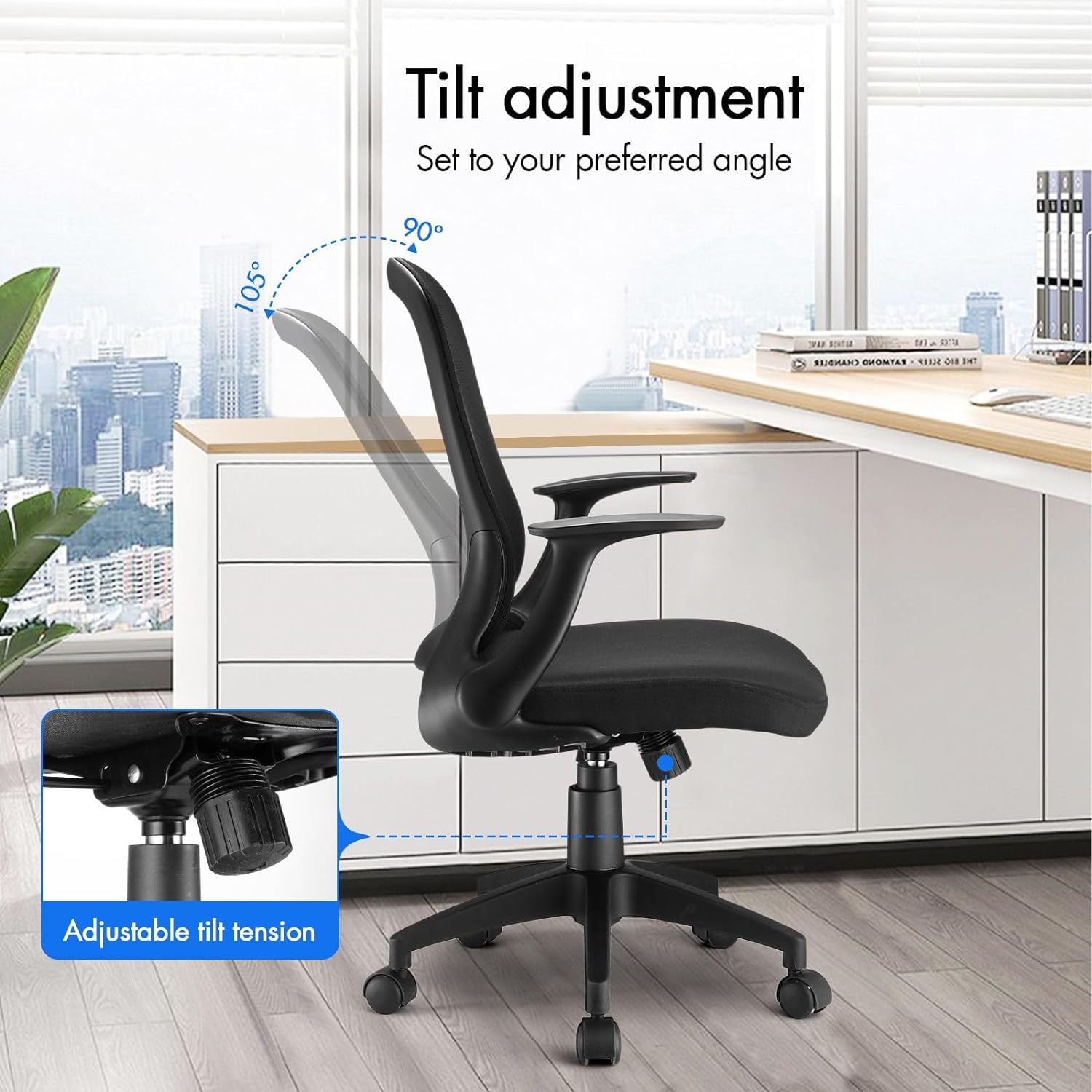 Arm Adjustable Office Chair