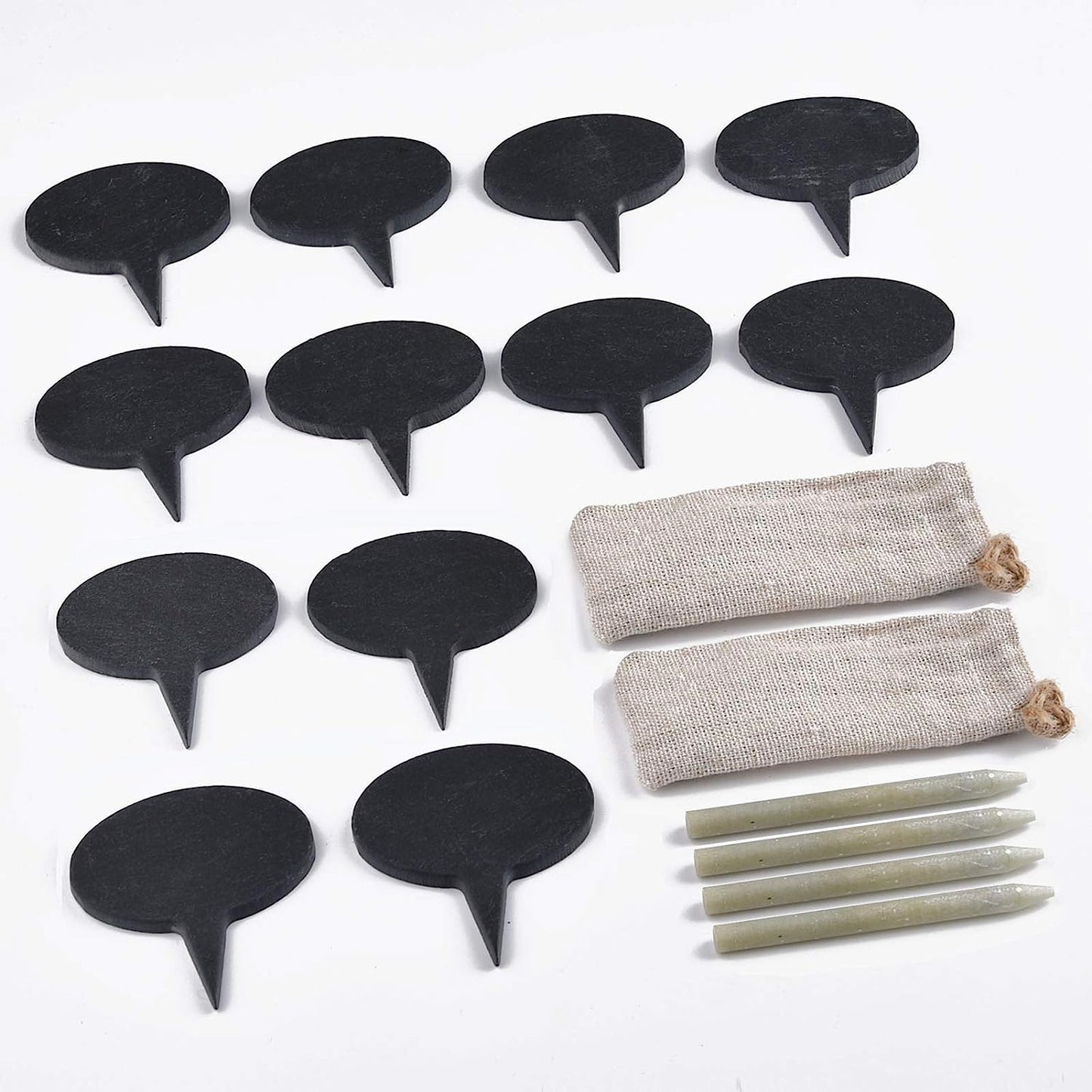 Slate Stone Cheese Markers