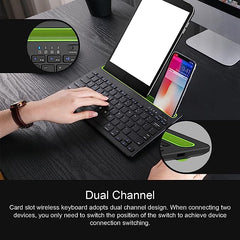 Wireless Multi-Device Keyboard - Black/White