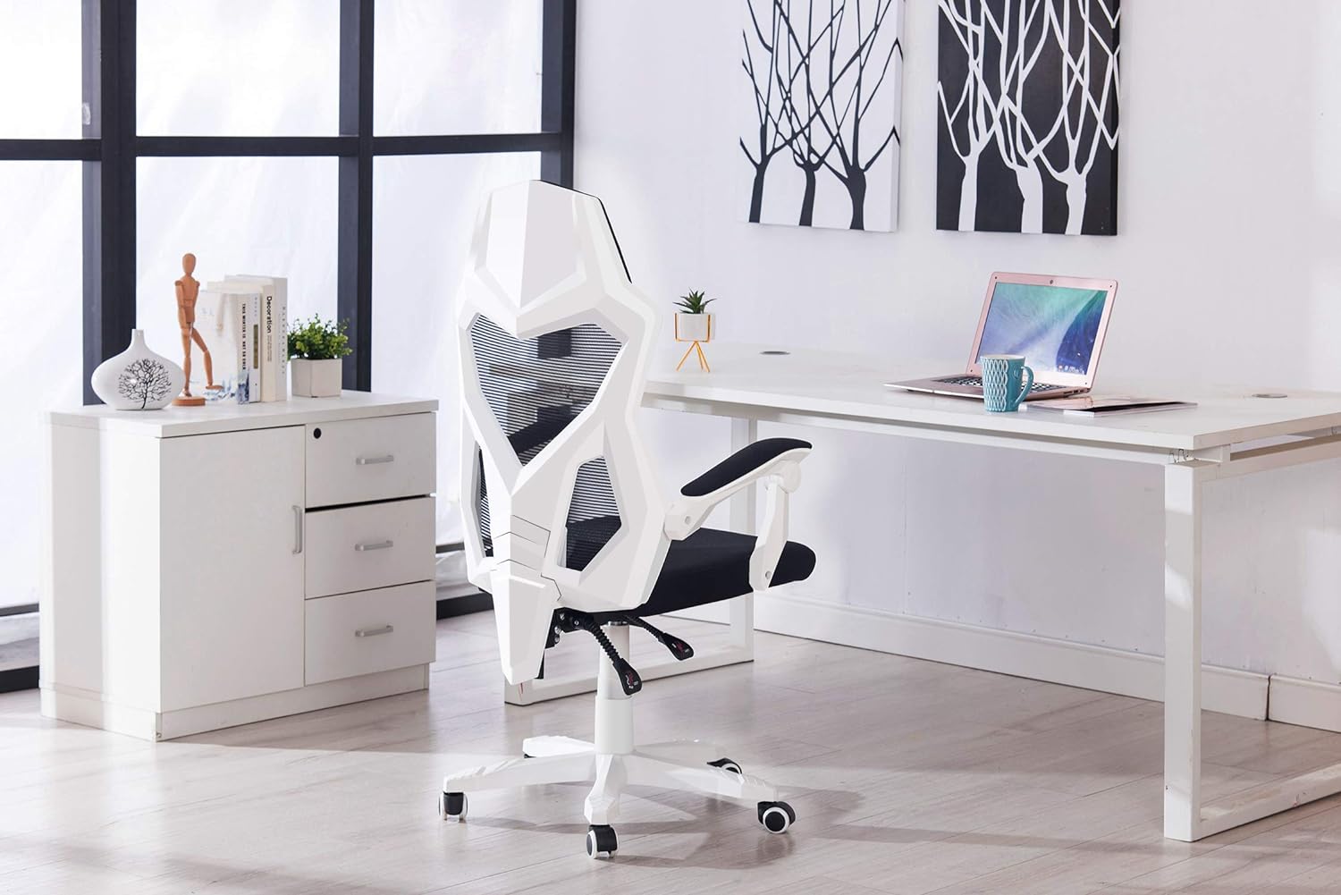 High Back Lumbar Support Office Chair