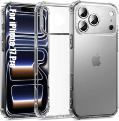 Shockproof TPU Corner Protector Clear Case for iPhone 17 Pro Case