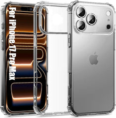 Shockproof TPU Corner Protector Clear Case for iPhone 17 Pro Max Case