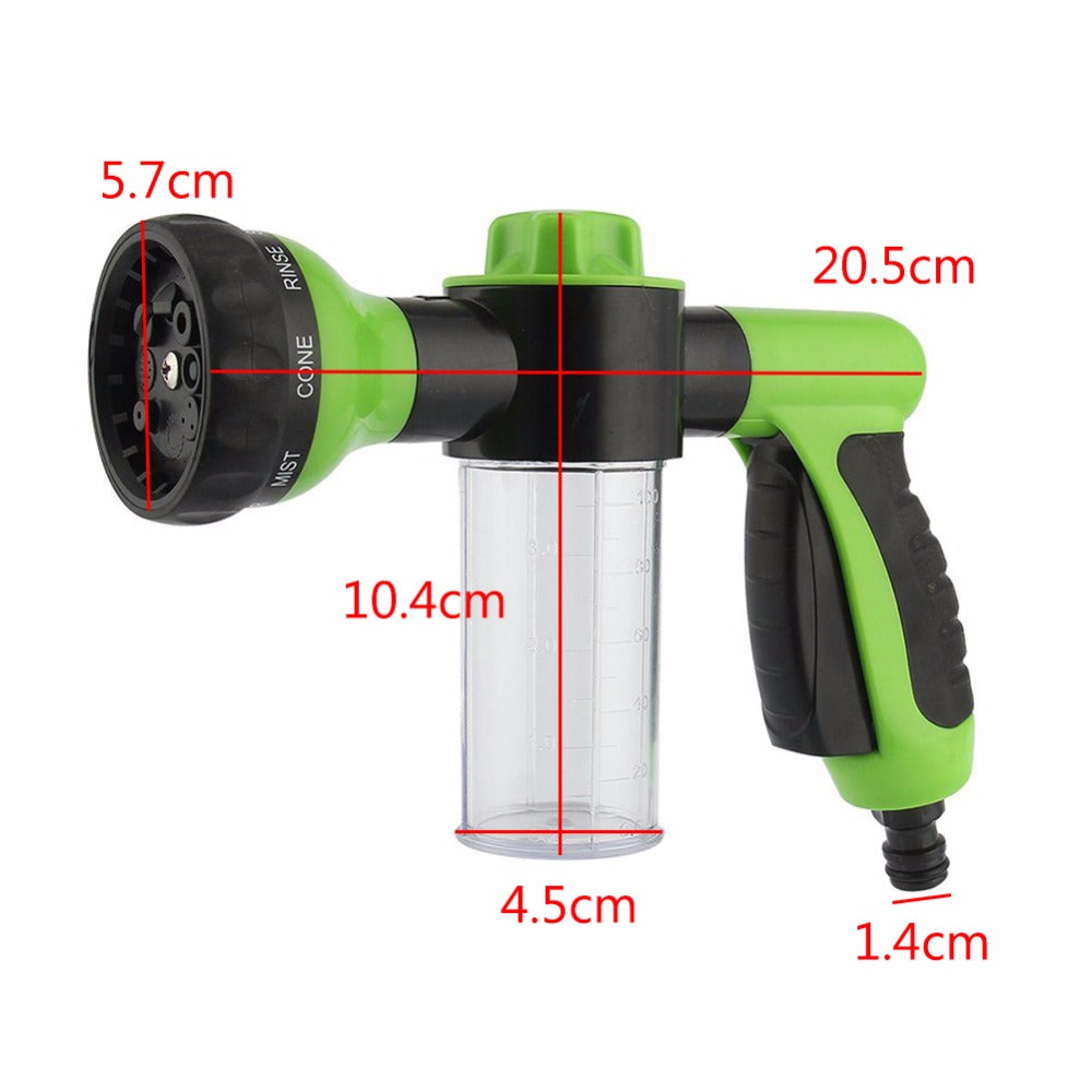 8 In 1 Pressure Hose Nozzle Foam Gun