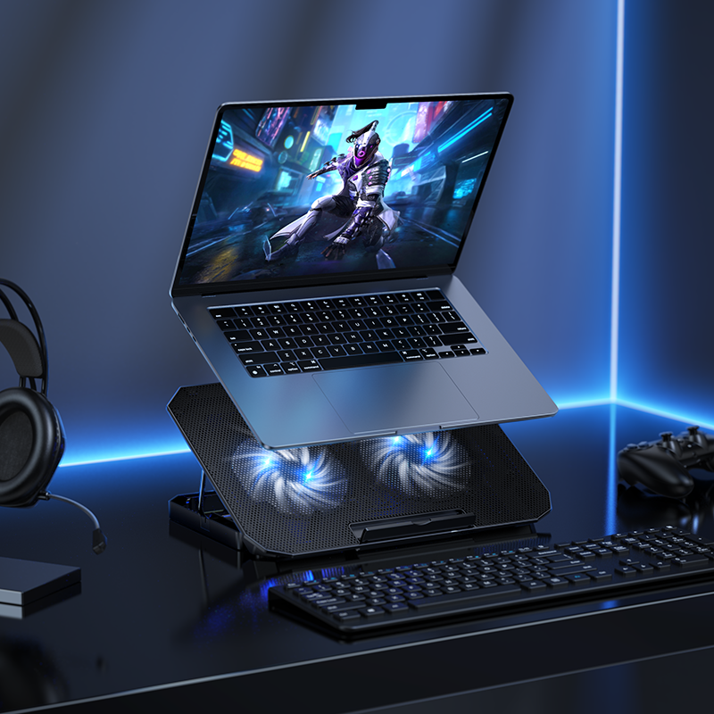 Hoco 12-17 inch Laptop High-Speed Cooling Adjustable Stand GA4