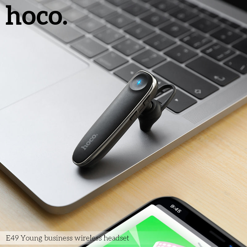 hoco. E49 Easy Song Business Bluetooth Headset Black