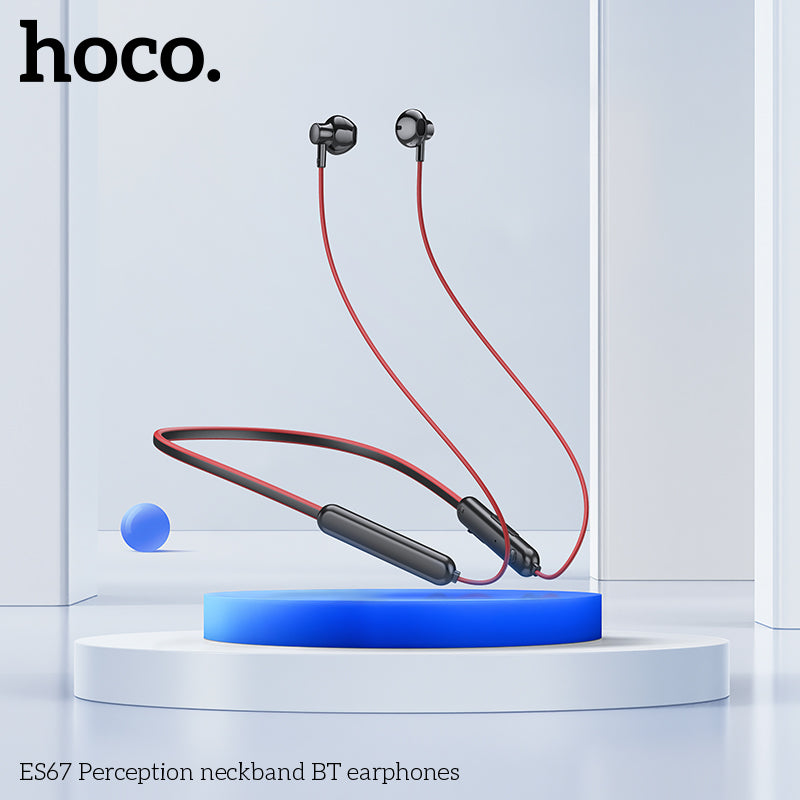 hoco. ES67 YUE SEE Neck-Mount Bluetooth Headset Black