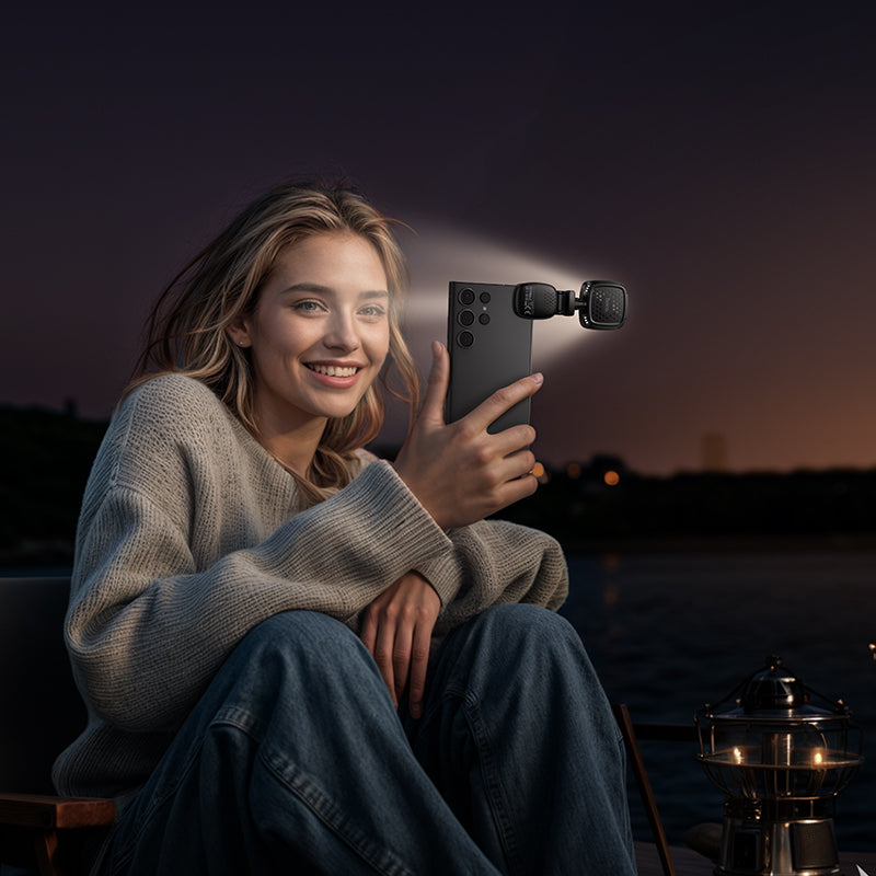 hoco. Portable Mini LED Fill Light 2700K-6500K Adjustable Color Temperature K28