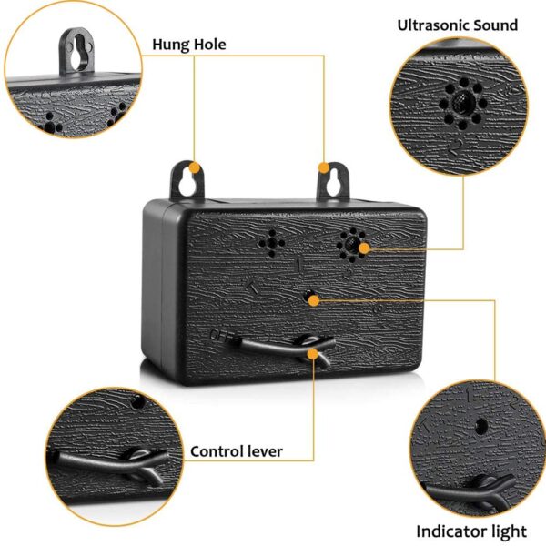 Ultrasonic Anti Dog Barking Device Silencer