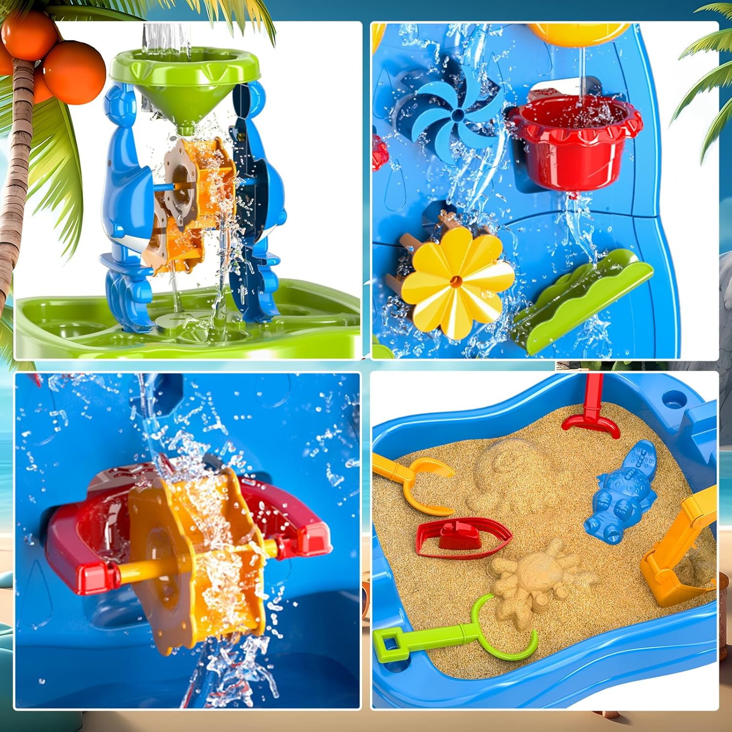 Waterfall Sand and Water Table Beach Toys