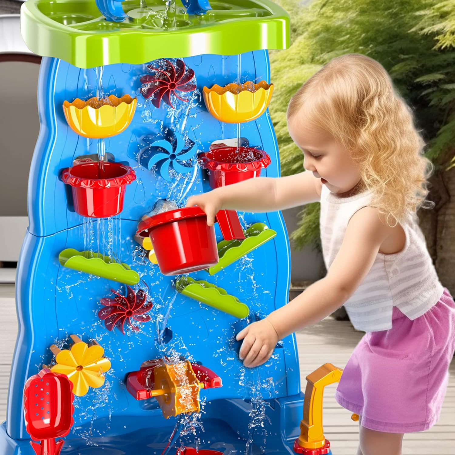 Waterfall Sand and Water Table Beach Toys