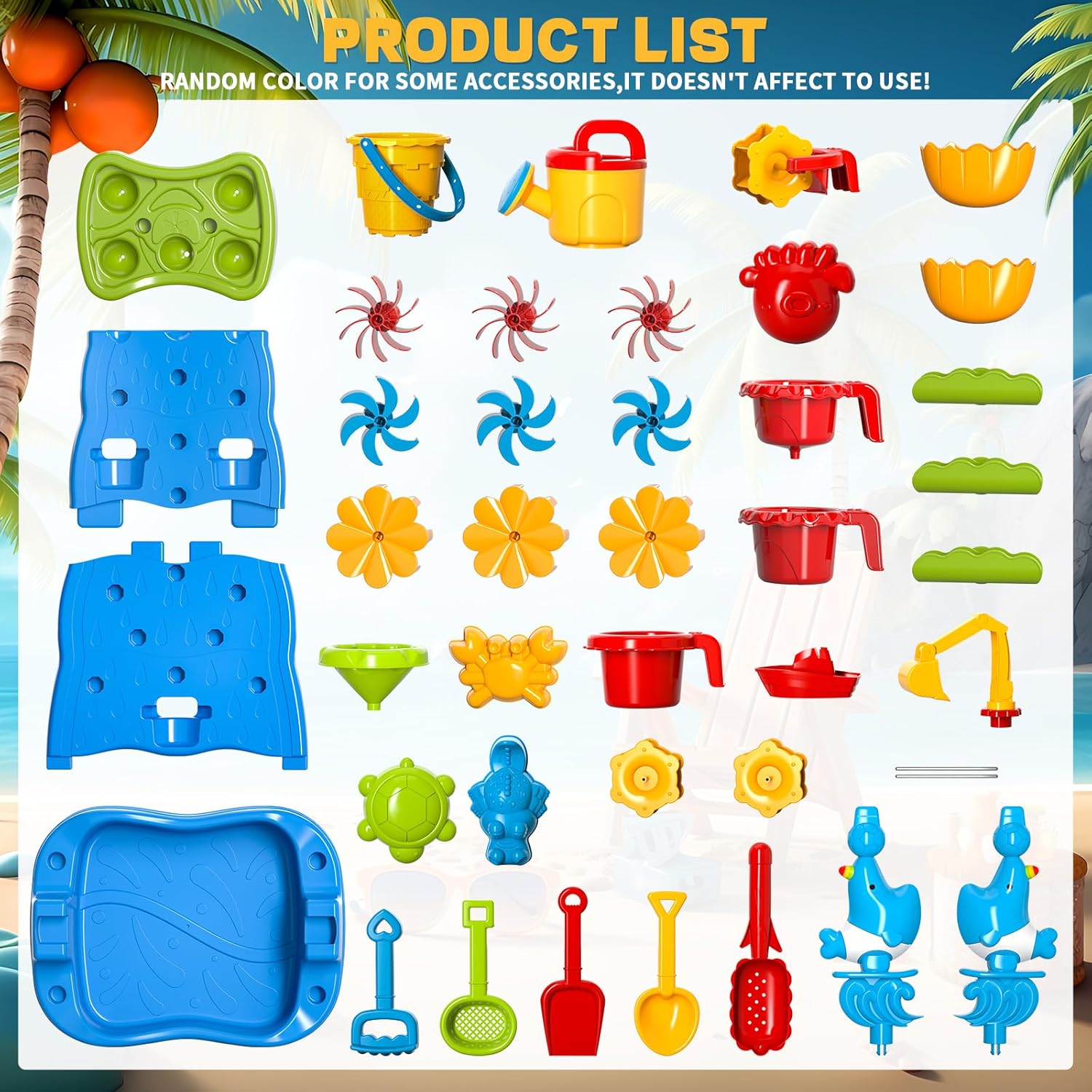 Waterfall Sand and Water Table Beach Toys