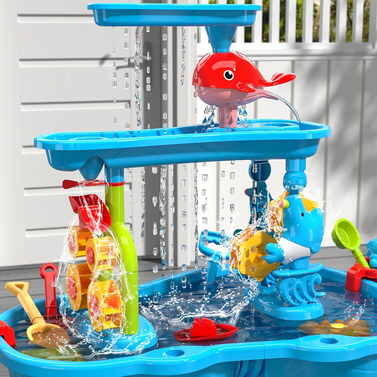 3-Tier Sand and Water Table Beach Toys