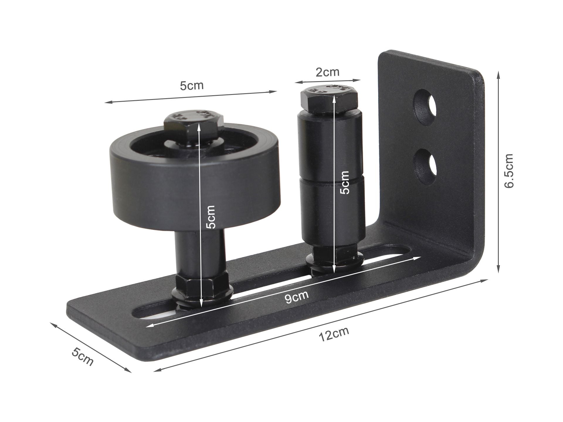 Adjustable Barn Door Floor Guide Roller