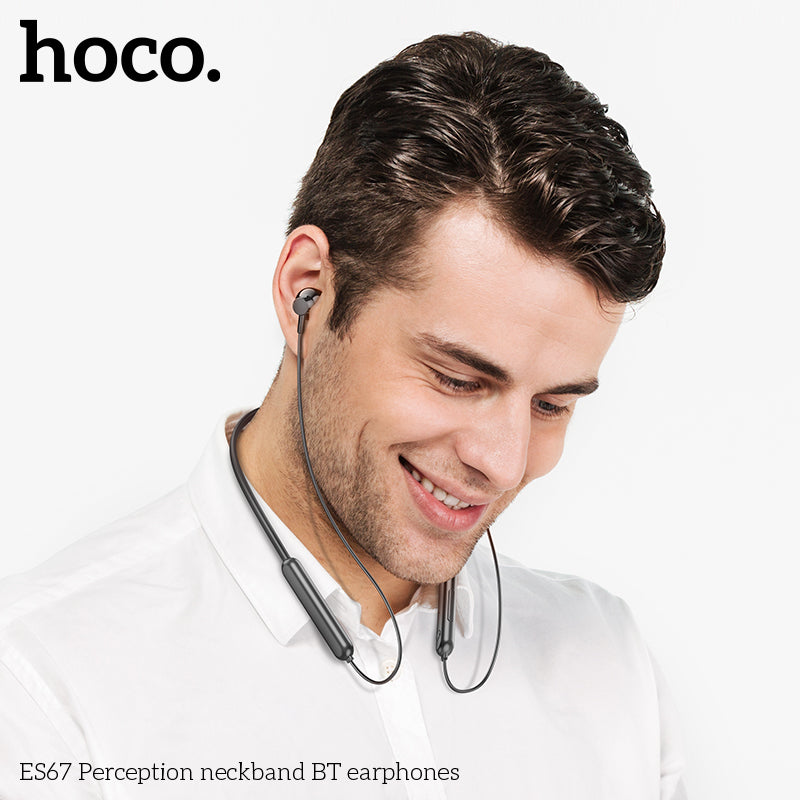 hoco. ES67 YUE SEE Neck-Mount Bluetooth Headset Black