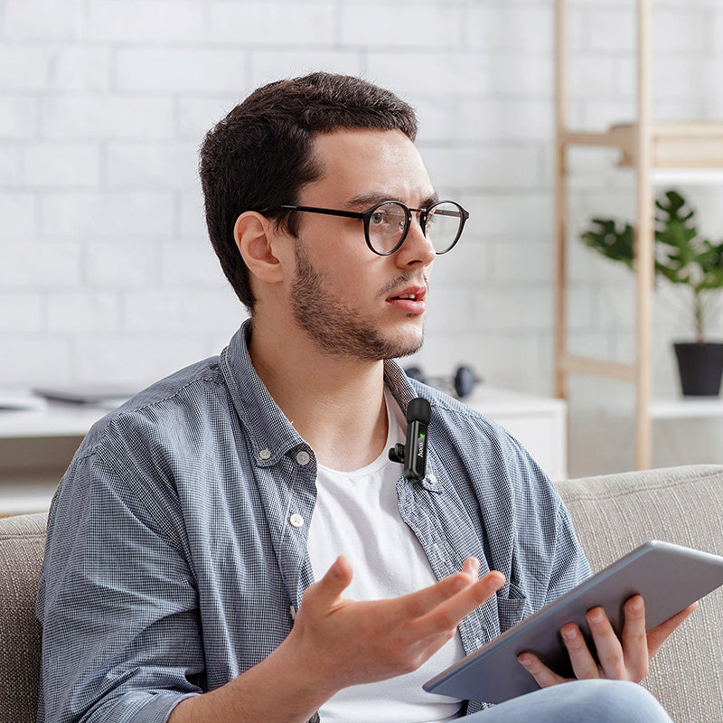 hoco. Lightning Fair Lavalier Wireless Microphone for iPhone L20